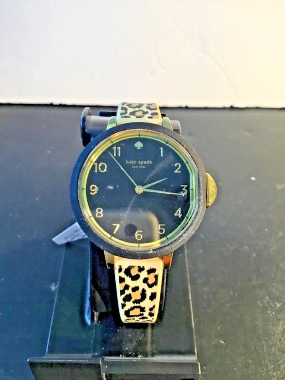 Kate Spade== New York PARK ROW== Ladies KSW1485== Leopard BAND== Quartz Watch